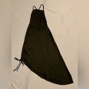 CBR. Elegant olive green DarkDress. Size S.